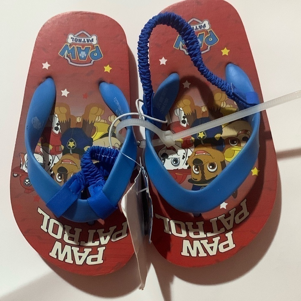 Paw Patrol flip flops